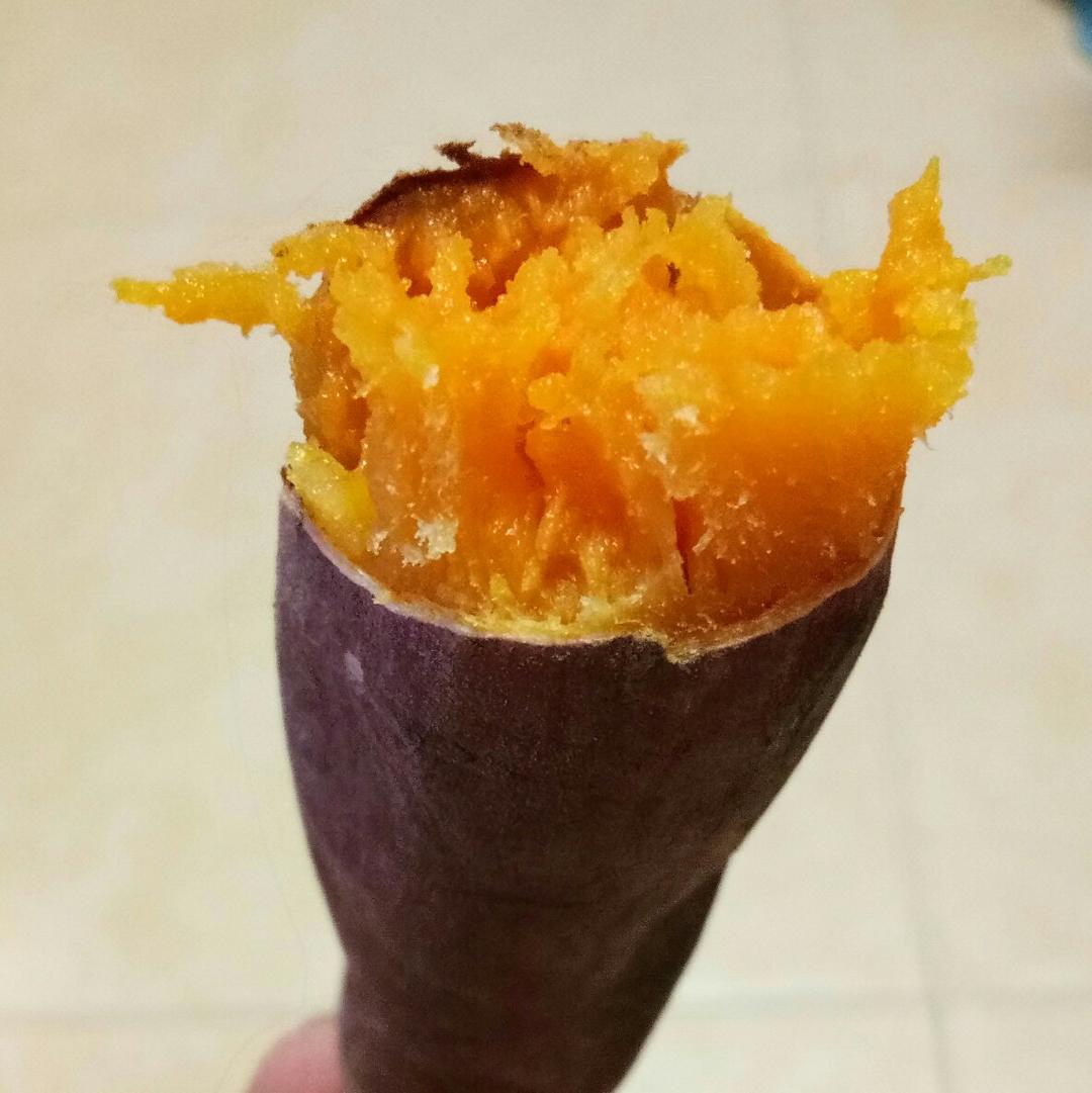 【烤箱版烤红薯】