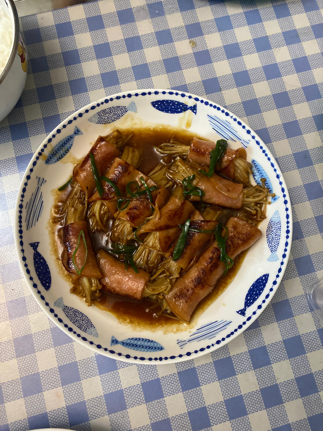 快手十分钟【金针菇培根卷】