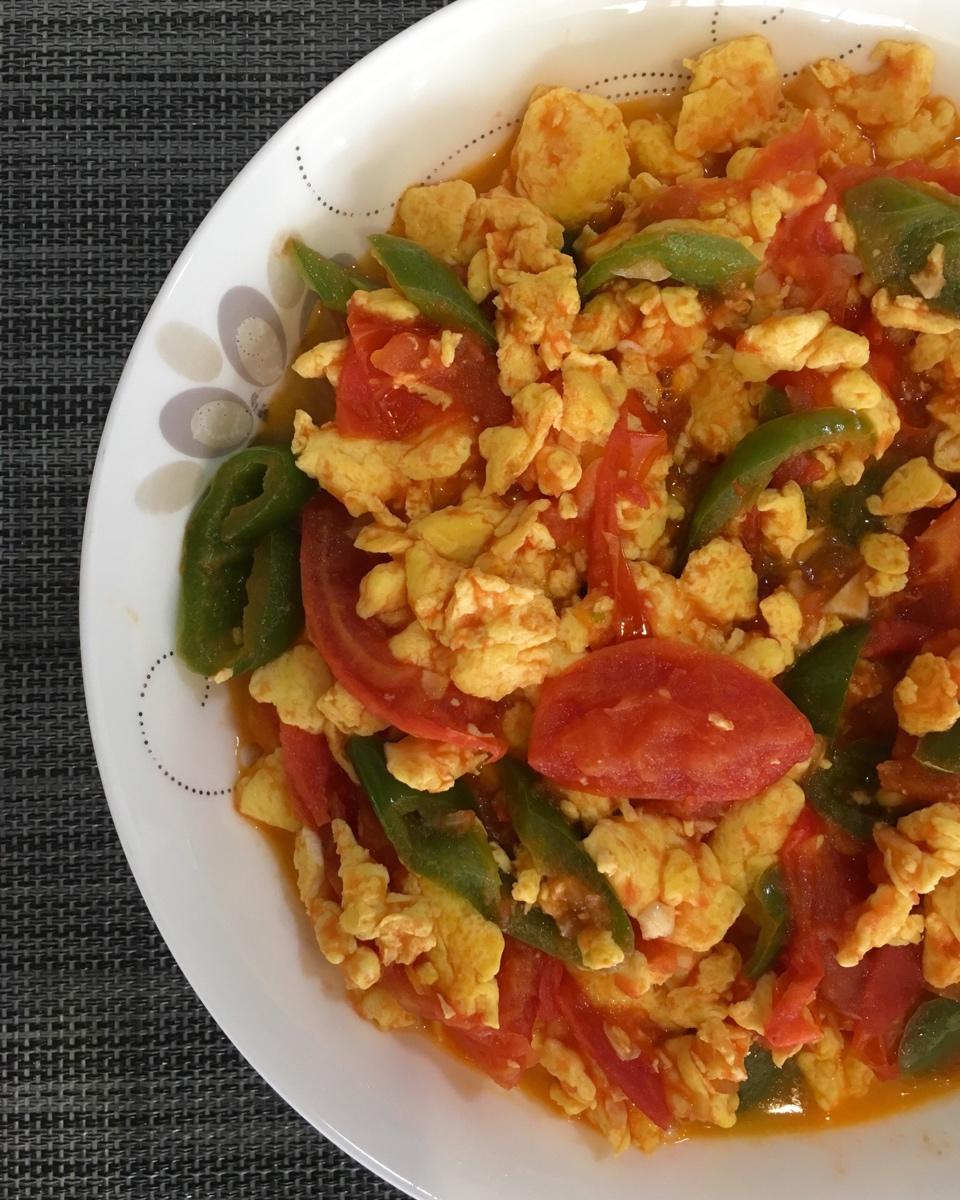 蕾_8oi0                         做过 青椒西红柿炒鸡蛋 比单番茄