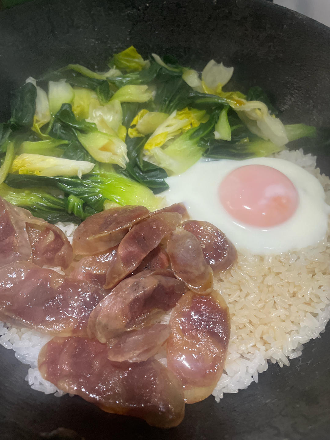 勾魂腊味煲仔饭（铸铁锅版）