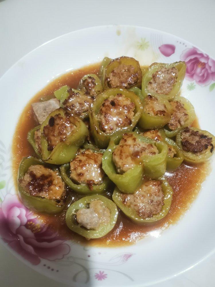 一口一个超过瘾——青椒酿肉