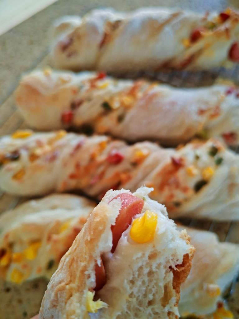 免揉！超简单｜田园风面包扭扭棒🥖