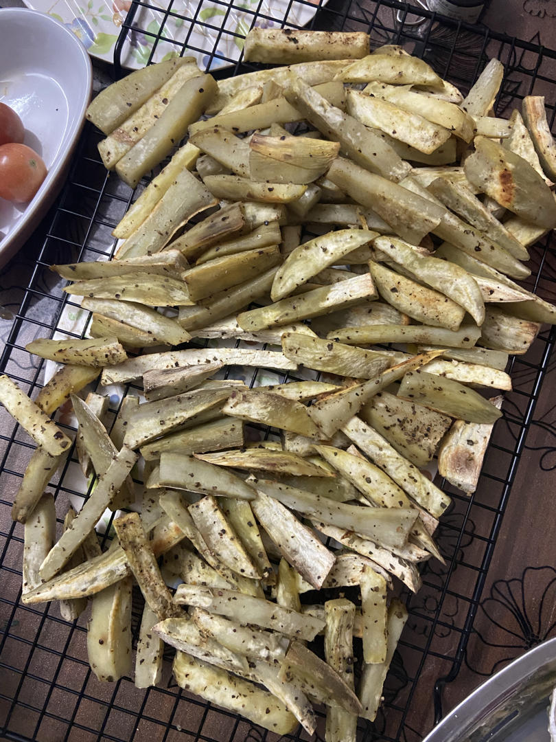 【空气炸锅版】美式红薯薯条🍠🍟