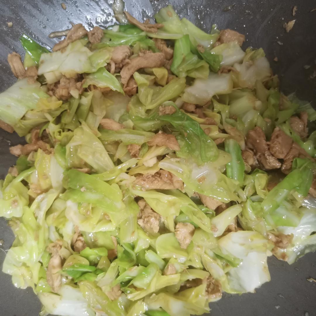 Day 5  包菜炒肉片——挑战30天家常减肥食谱