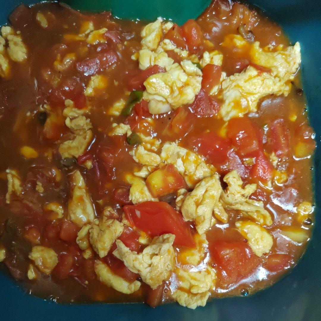 番茄鸡蛋打卤面