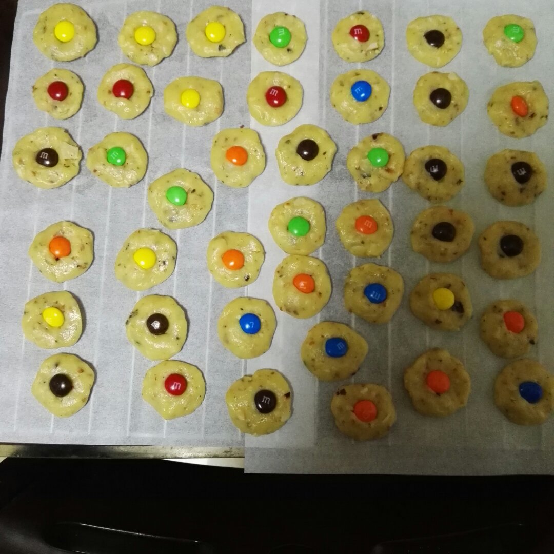 M&M's巧克力彩豆曲奇