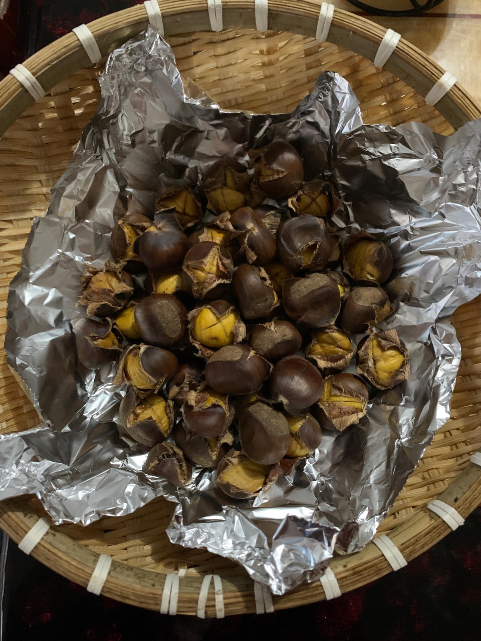 新手零失败烤栗子