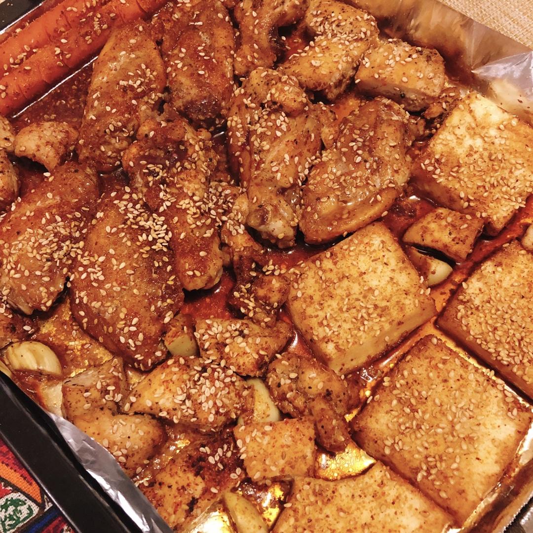 自制烤箱版烧烤，简单好吃过烧烤摊