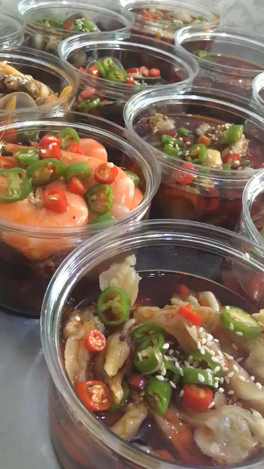 捞汁小海鲜麻辣