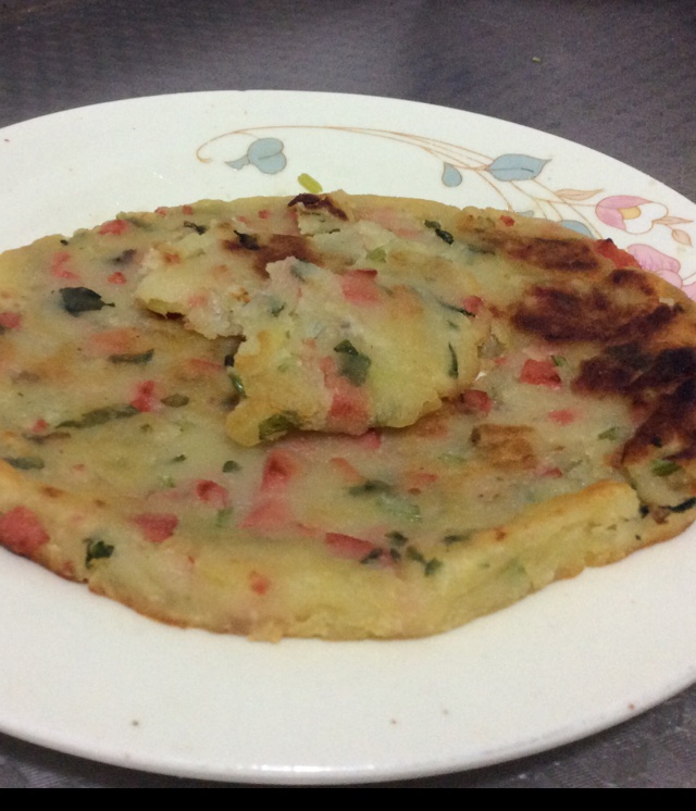 土豆火腿早餐饼