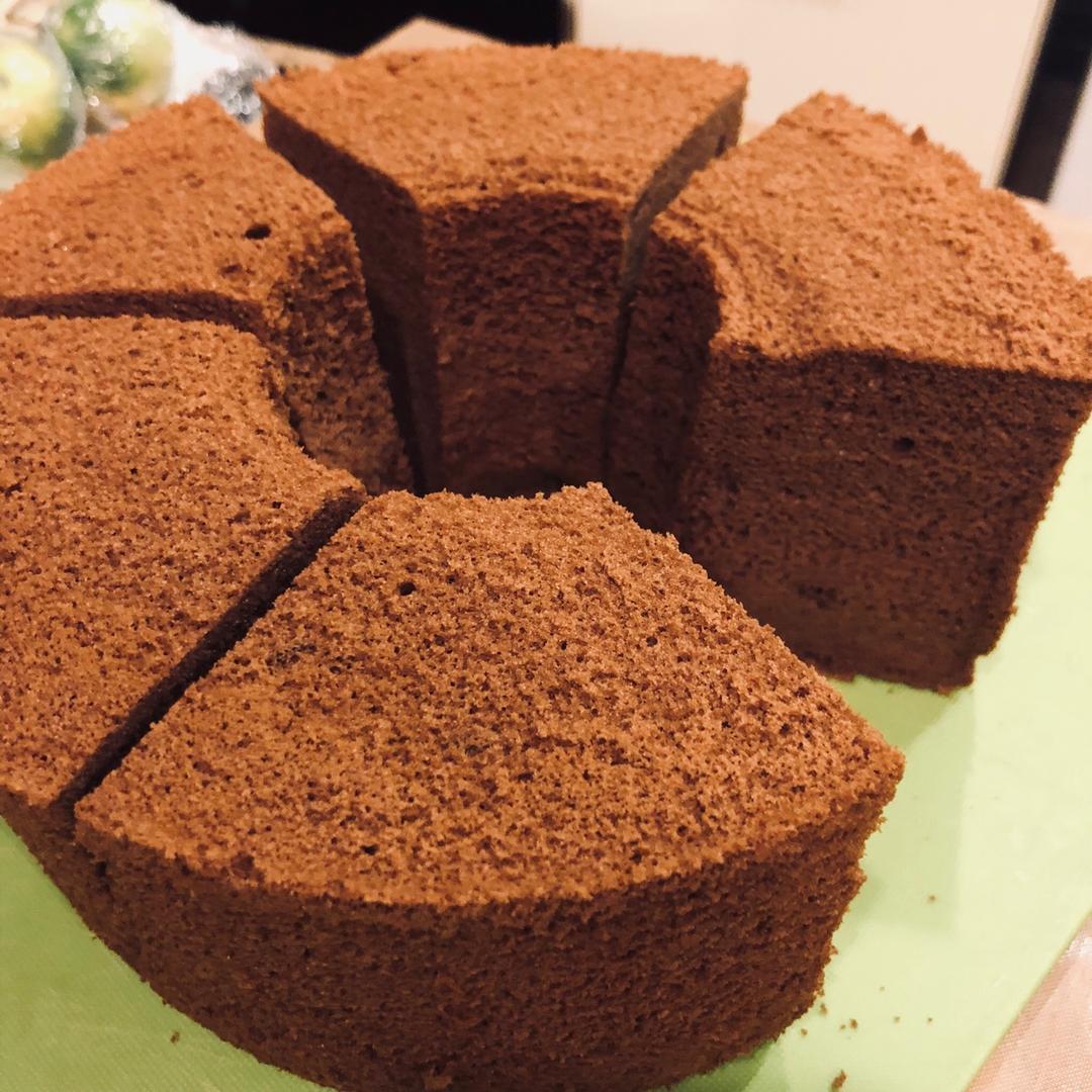不消泡的巧克力戚风