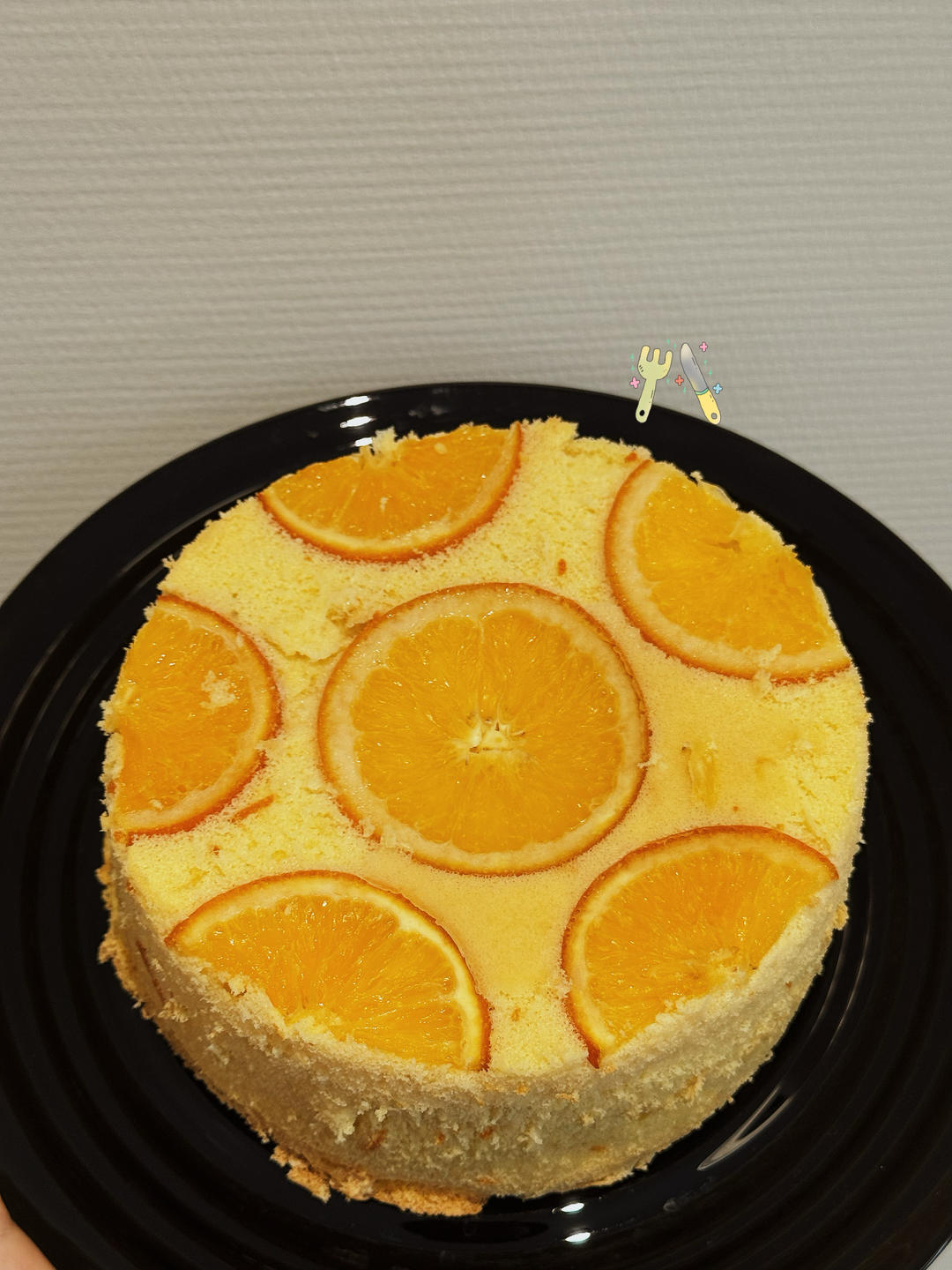 香橙戚风蛋糕🍊/心想事橙（8寸）