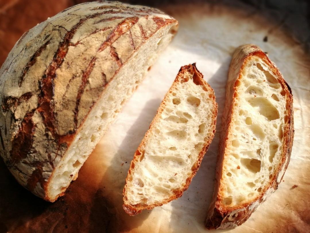 视频教程 天然酵种欧包 基础配方＆制作流程