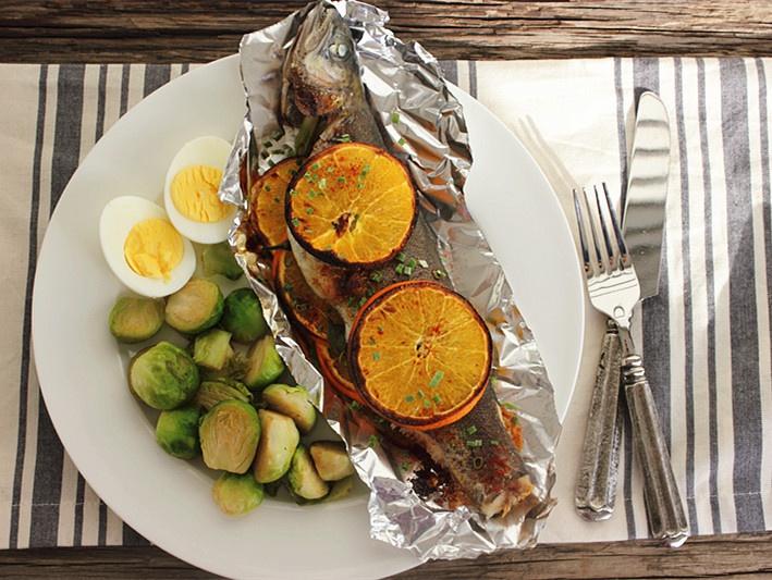 【健康三餐】简单烤鳟鱼（烤箱版）的做法