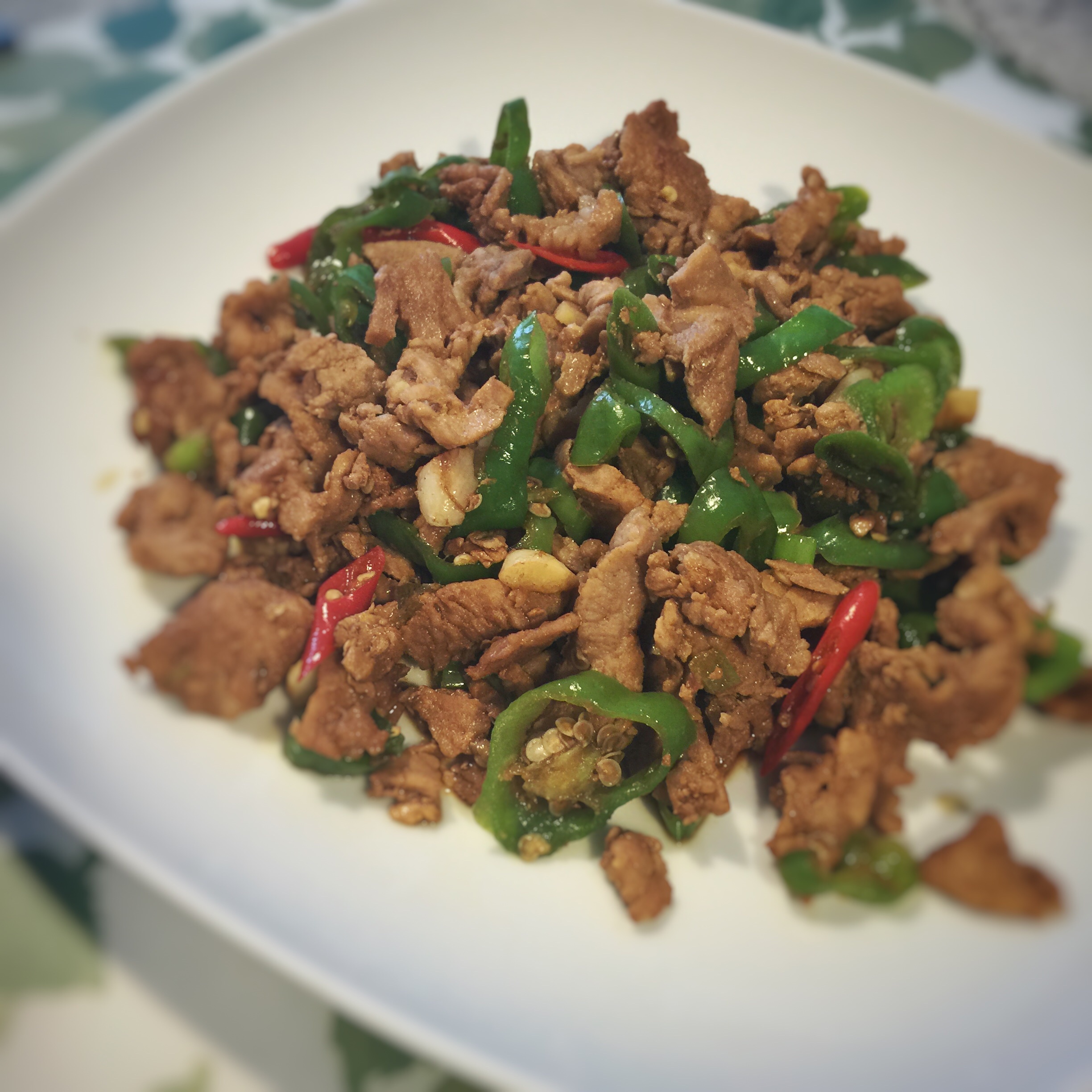 辣椒炒肉
