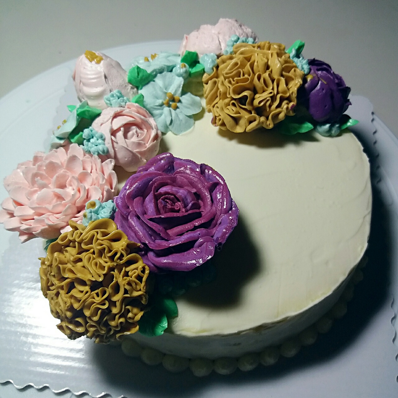 韩式裱花蛋糕