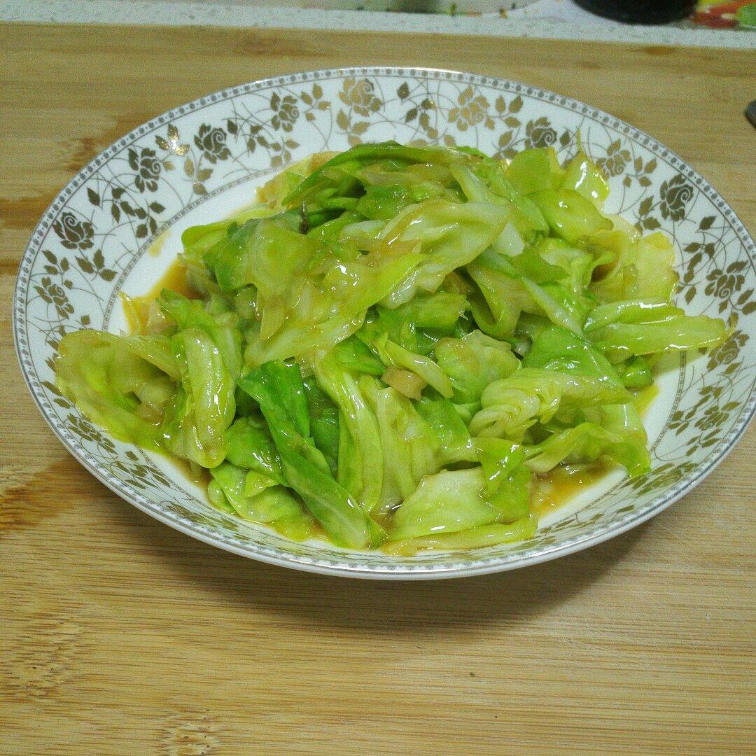 清炒包菜