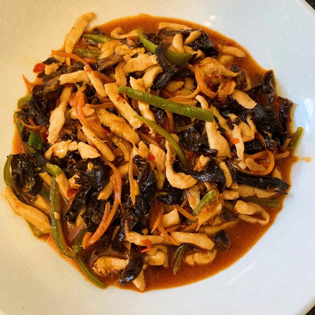 鱼香肉丝（鸡胸肉版）