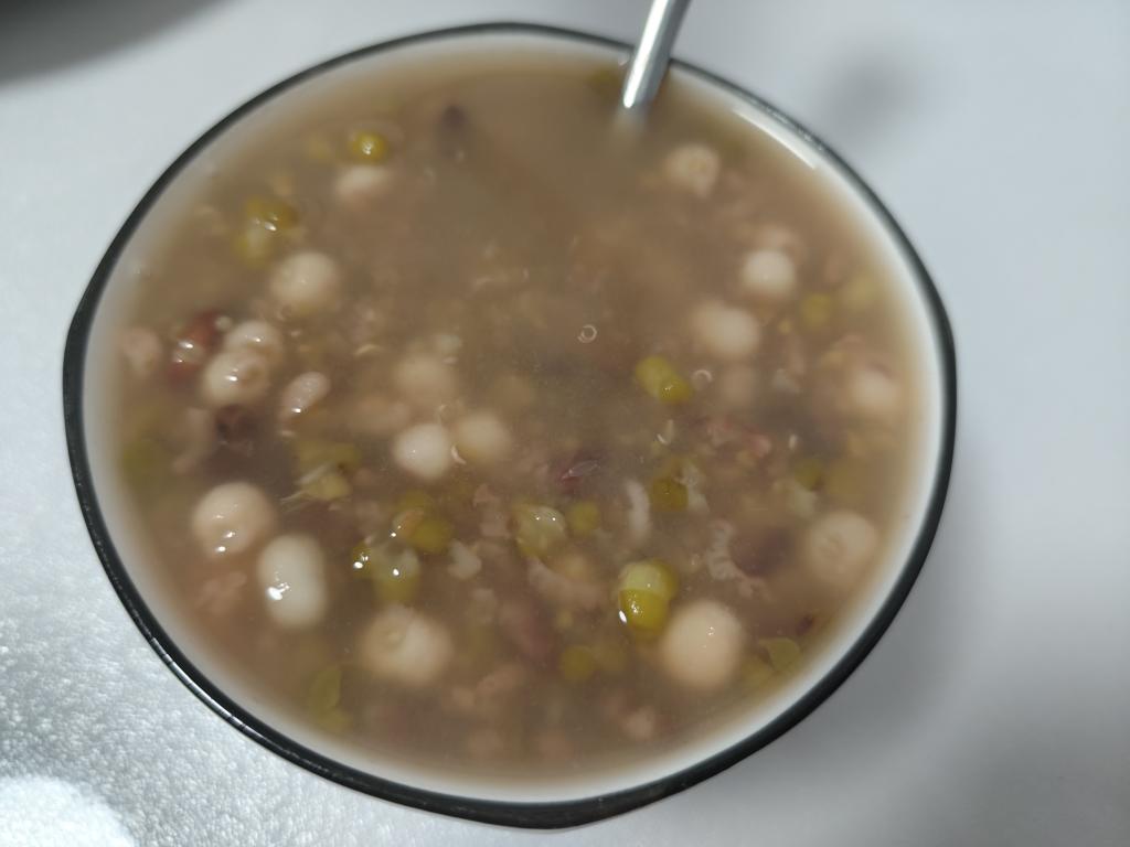鸡头米绿豆粥