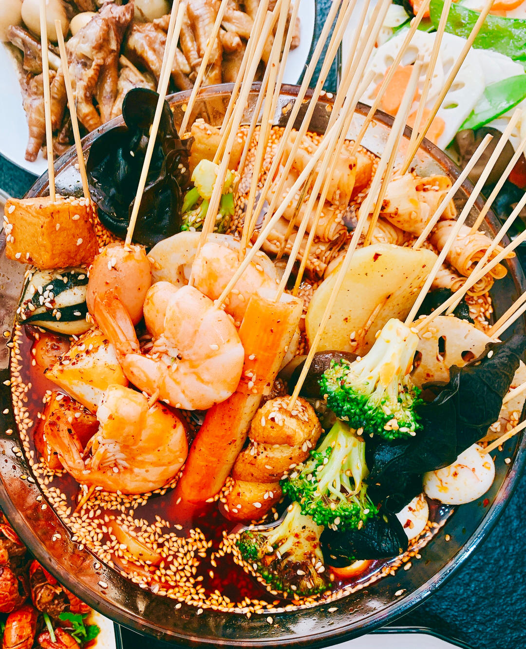 超香の冷吃串串🍢红油钵钵鸡