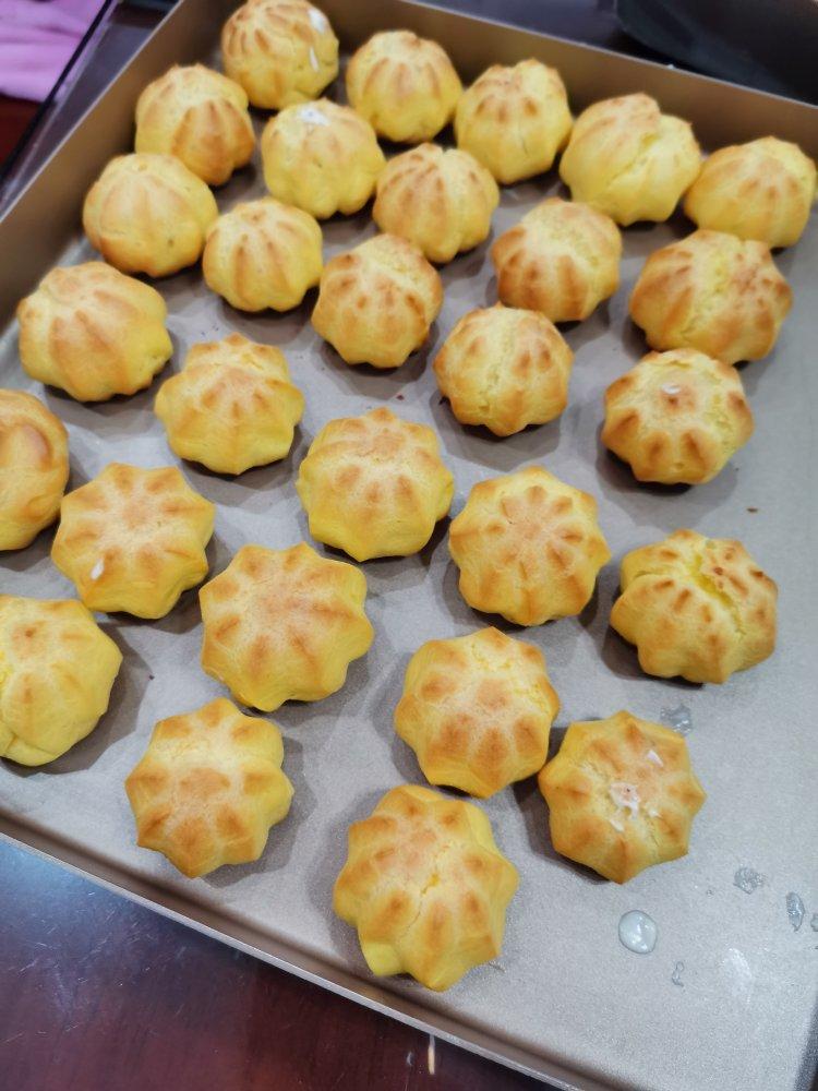 简单易成功的奶油小泡芙做法