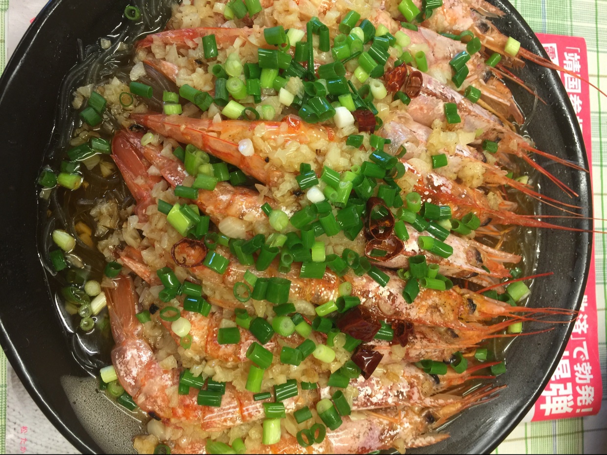 蒜蓉粉丝蒸大虾