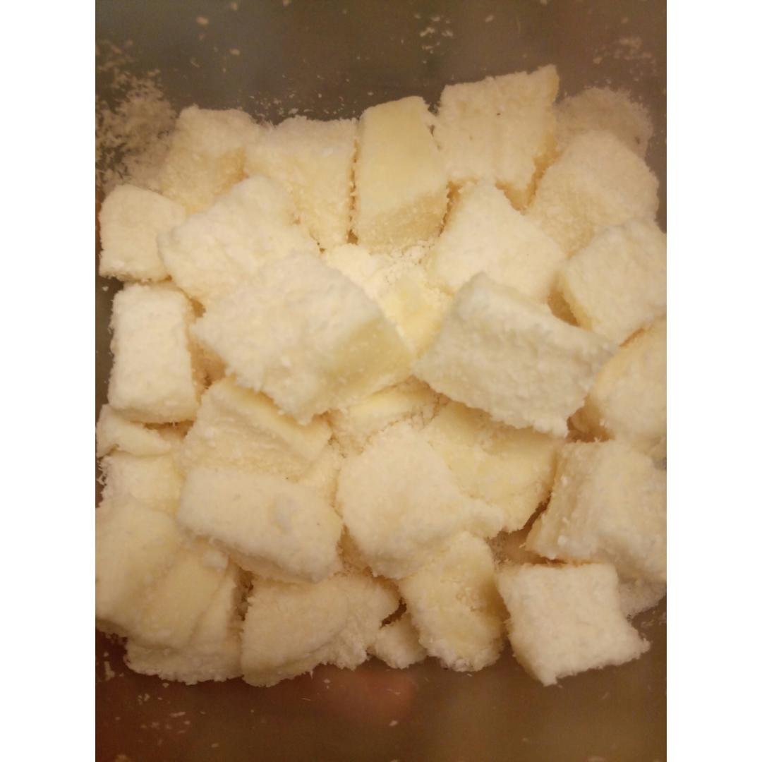 椰蓉牛奶小方