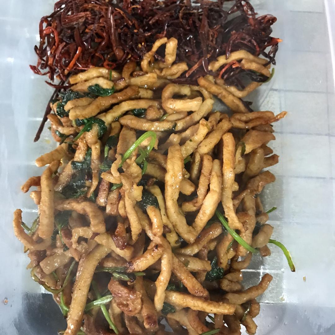 香辣肉丝
