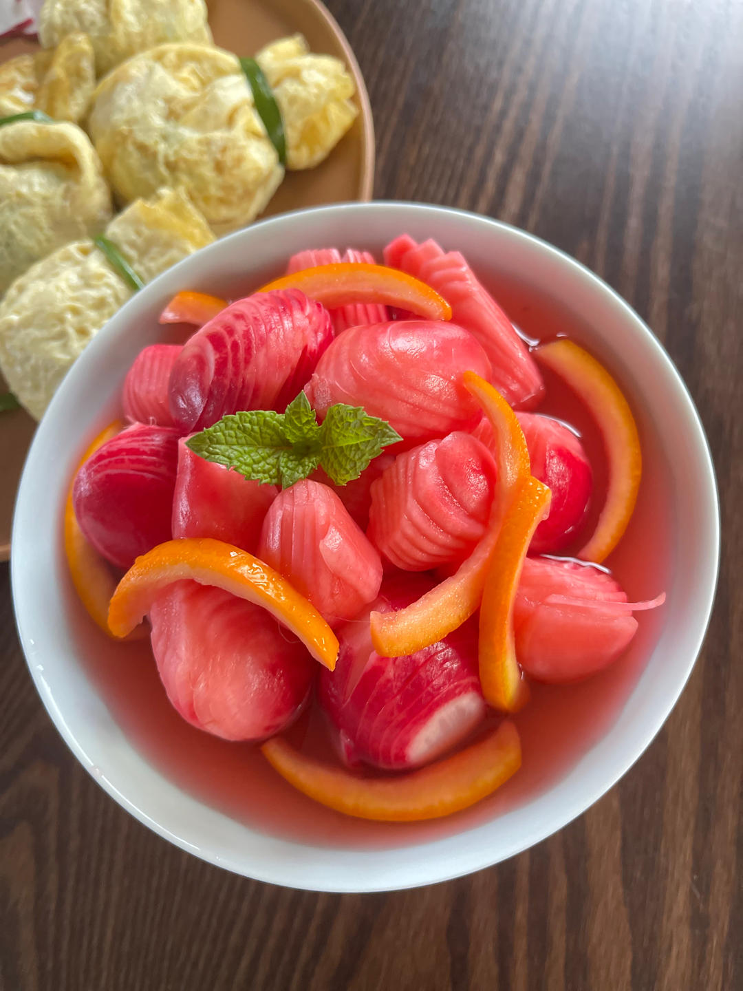 年夜饭头道菜～鸿运当头（樱桃小萝卜）