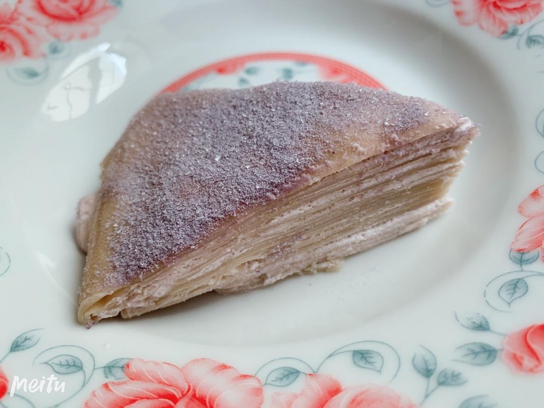 美味的煎蛋糕—抹茶千层蛋糕