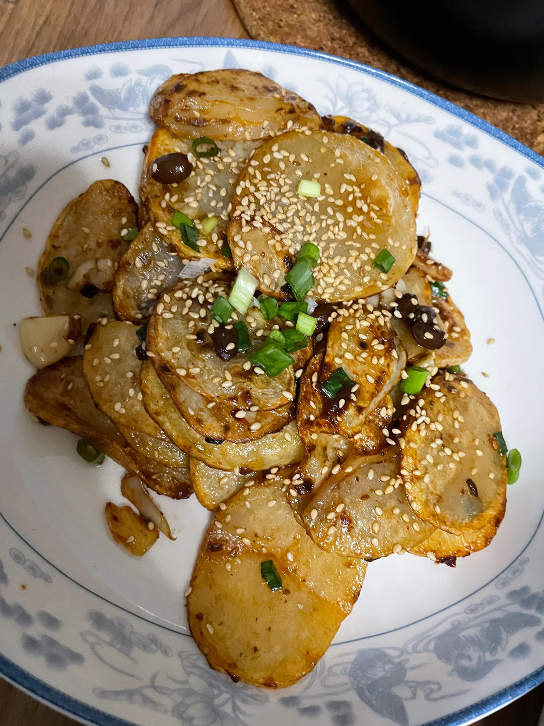 干锅土豆片