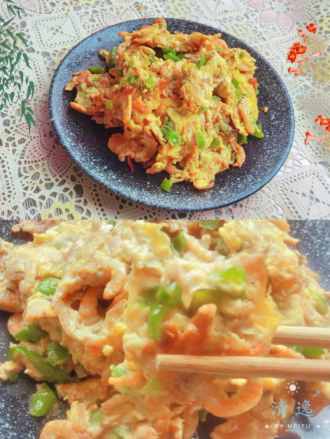 🦐磷虾炒鸡蛋🥚