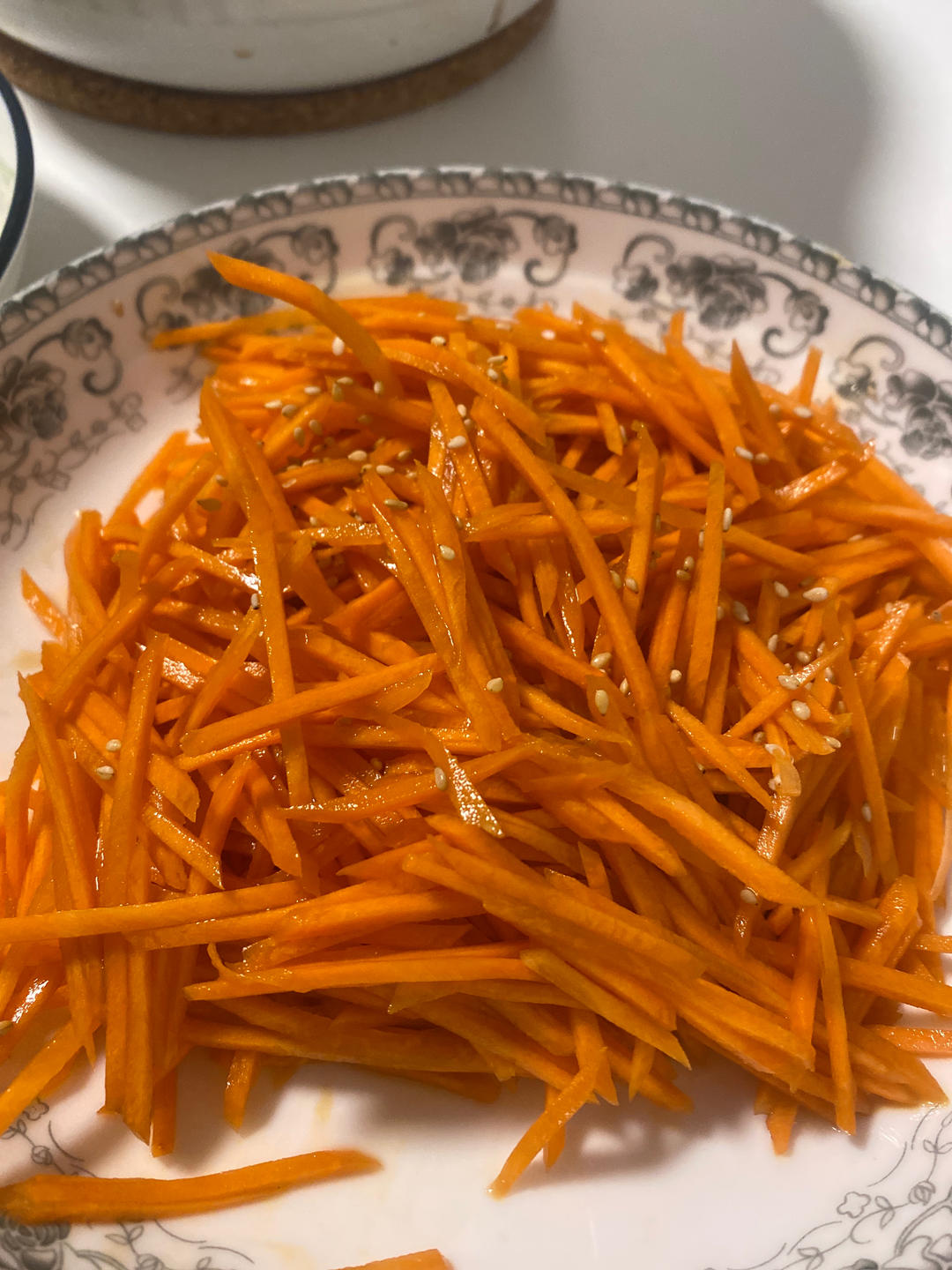 凉拌胡萝卜
