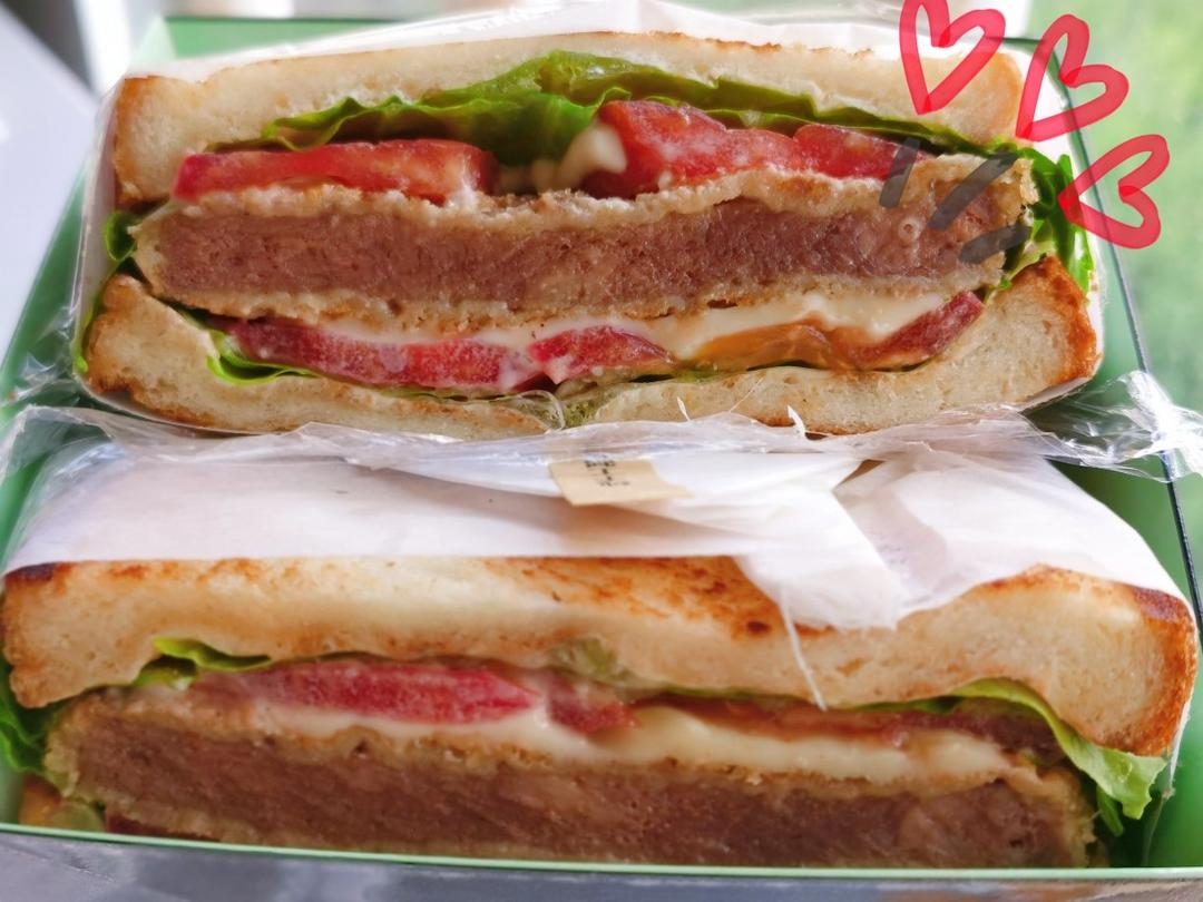 炸猪排三明治（豚カツサンドイッチ）