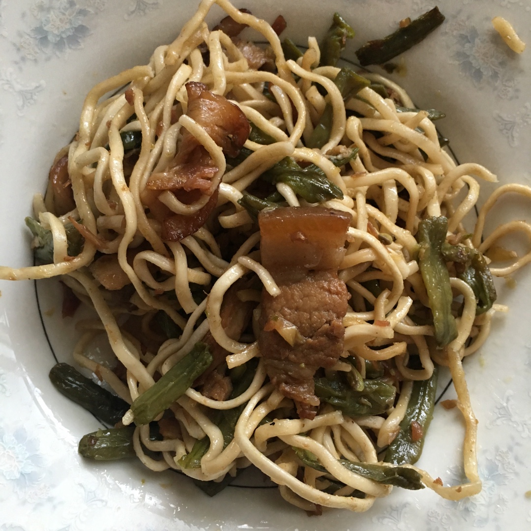 豆角焖面