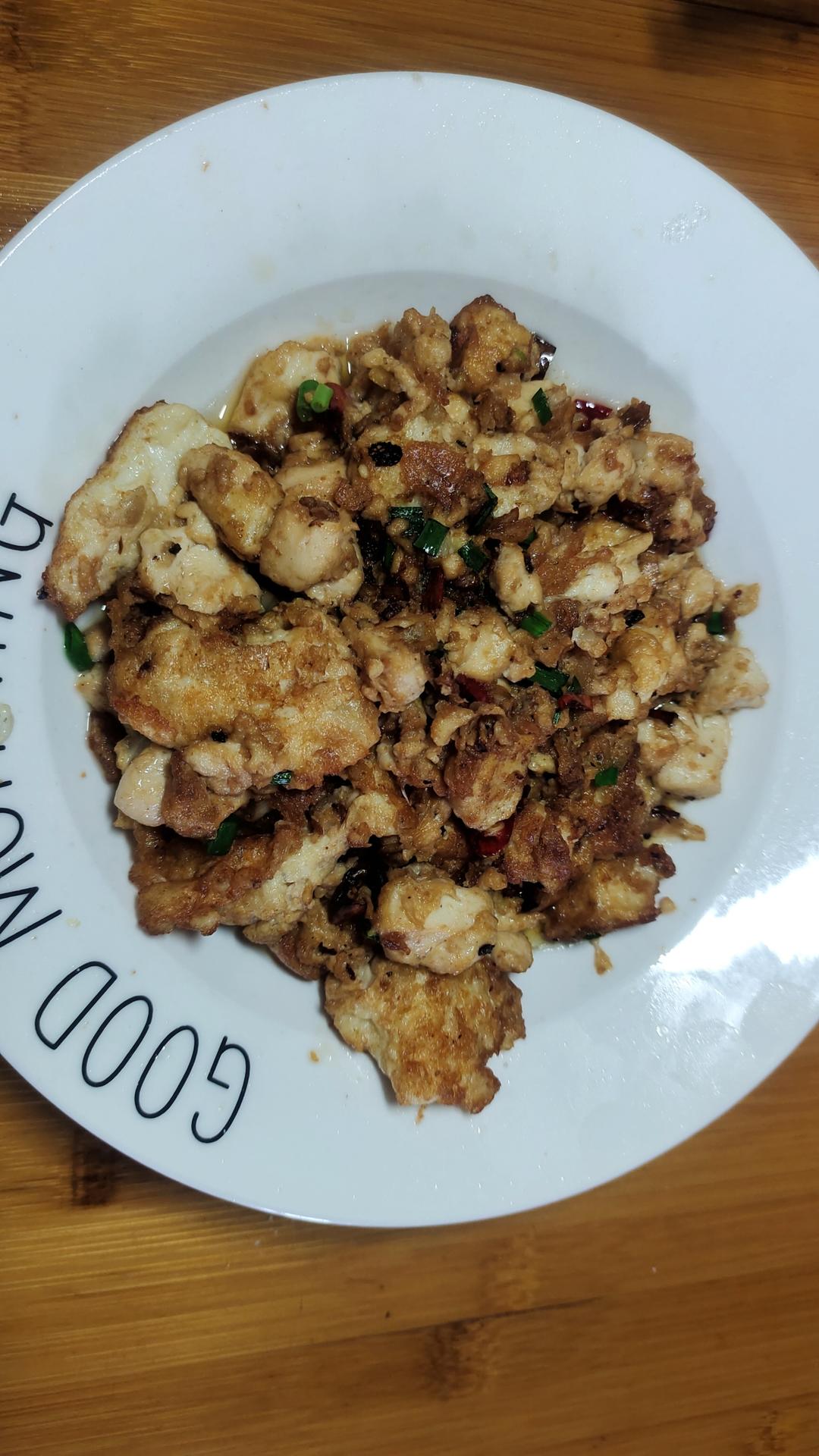 好吃又下饭的鸡蛋爆豆腐