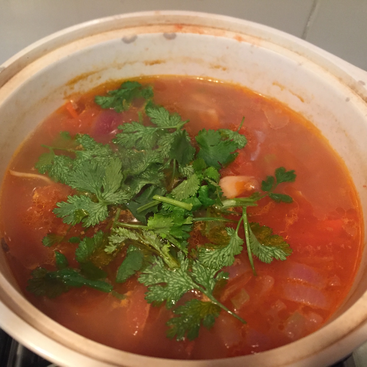 暖心暖胃番茄牛尾汤（减肥版）