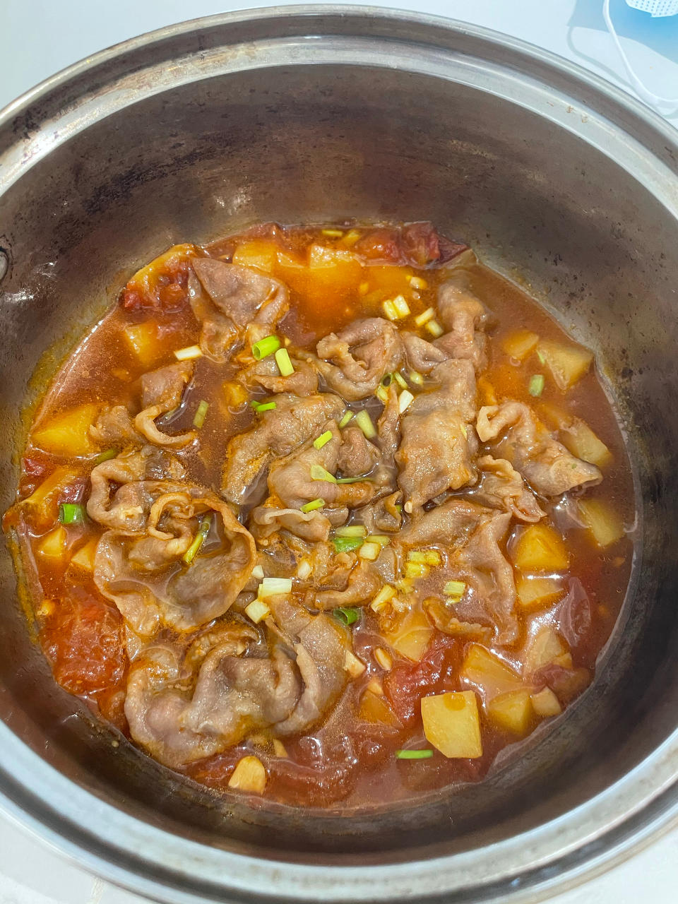 超开胃的番茄土豆肥牛汤‼️下米饭无敌了
