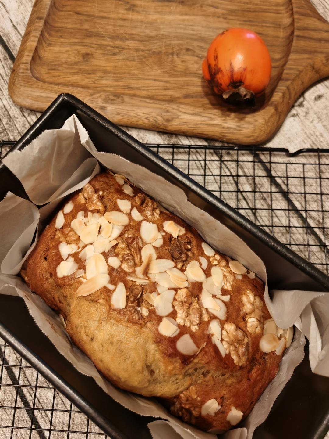 简易版香蕉核桃蛋糕