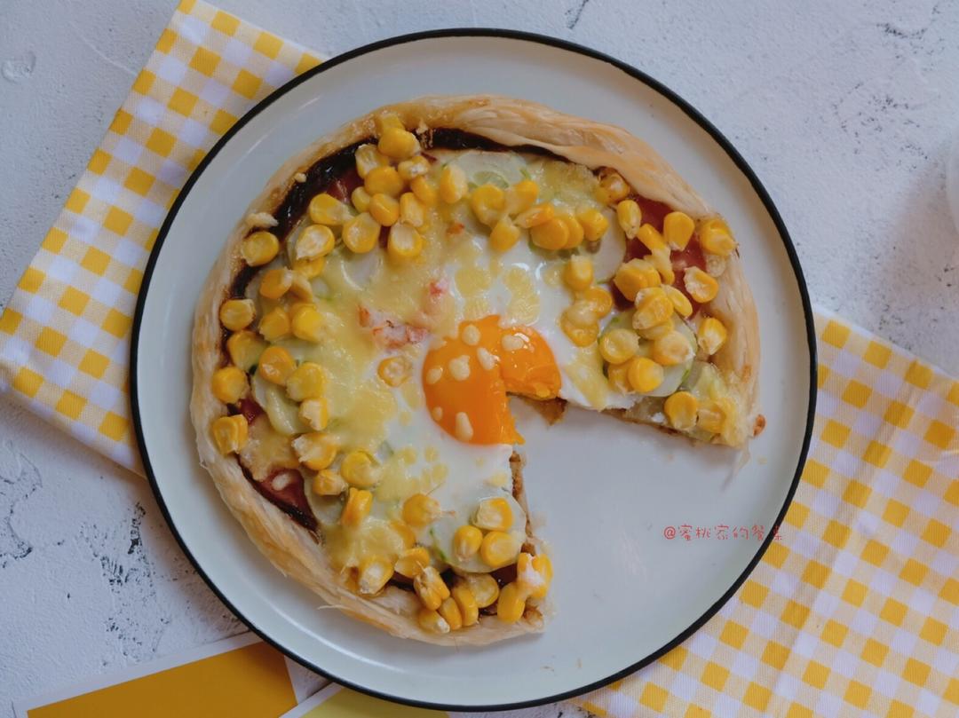 三分钟早餐之鸡蛋披萨