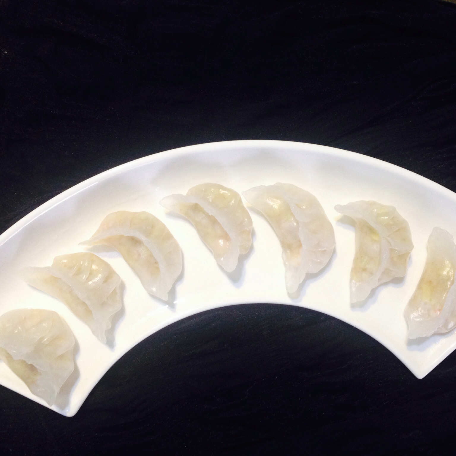 弯梳虾饺