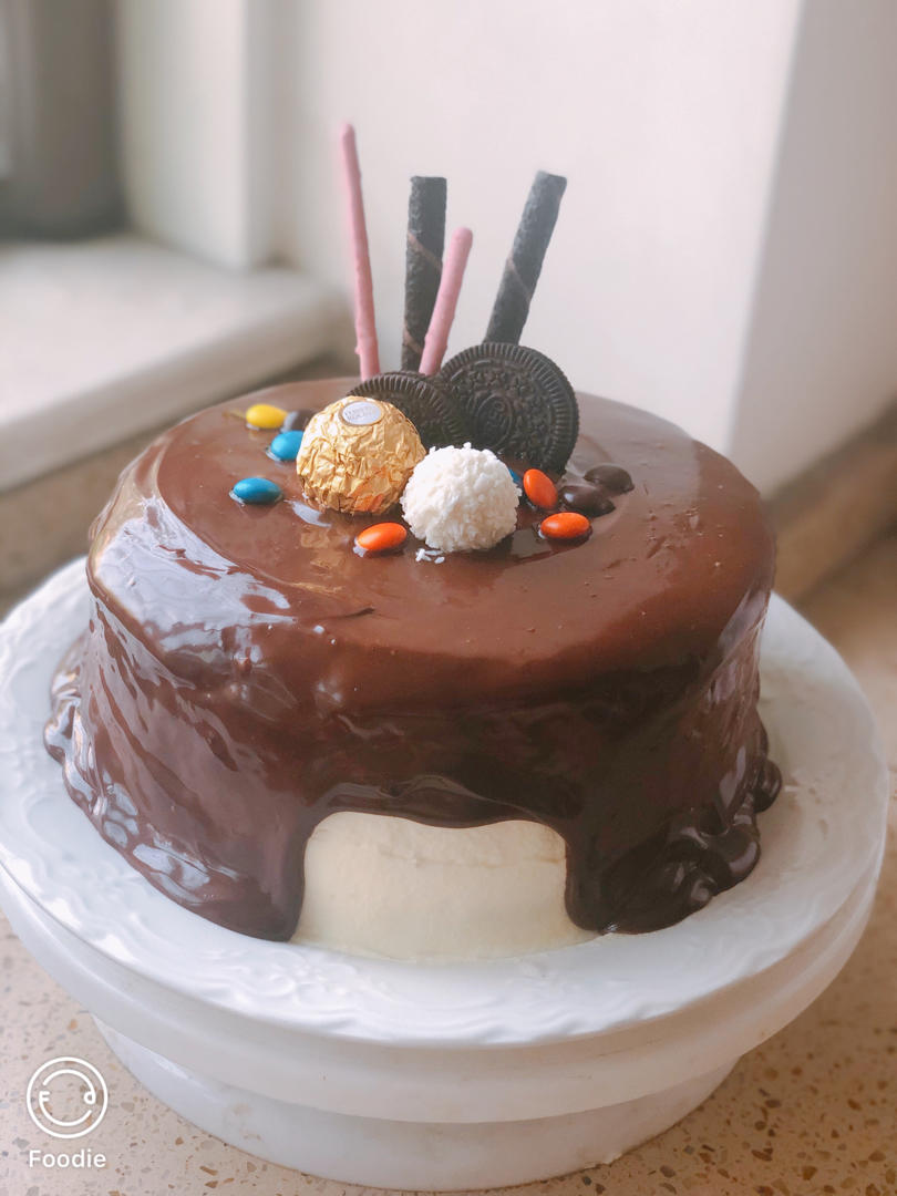 蛋糕淋面之一：甘那许淋面（详细解答淋面太稠的问题）