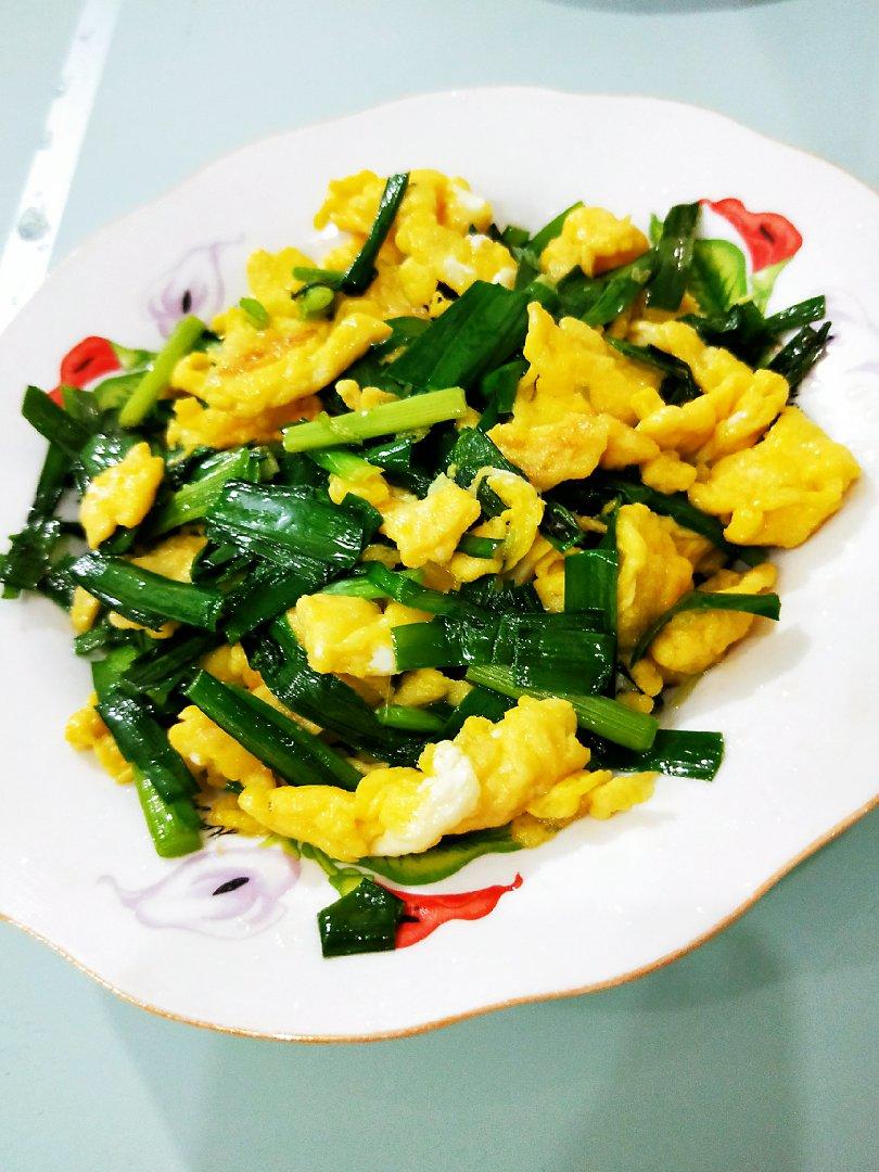 韭菜炒鸡蛋