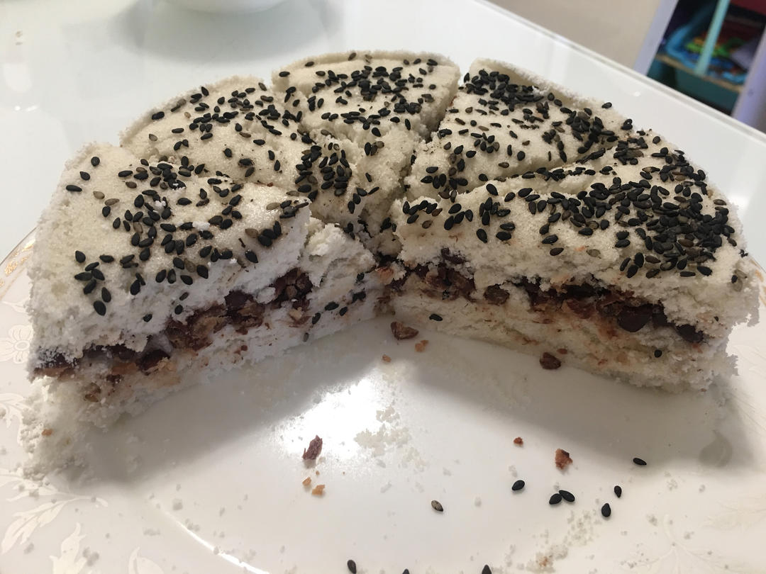 重阳糕？松糕？米糕？快手糯米粉+粘米粉的无名糕点