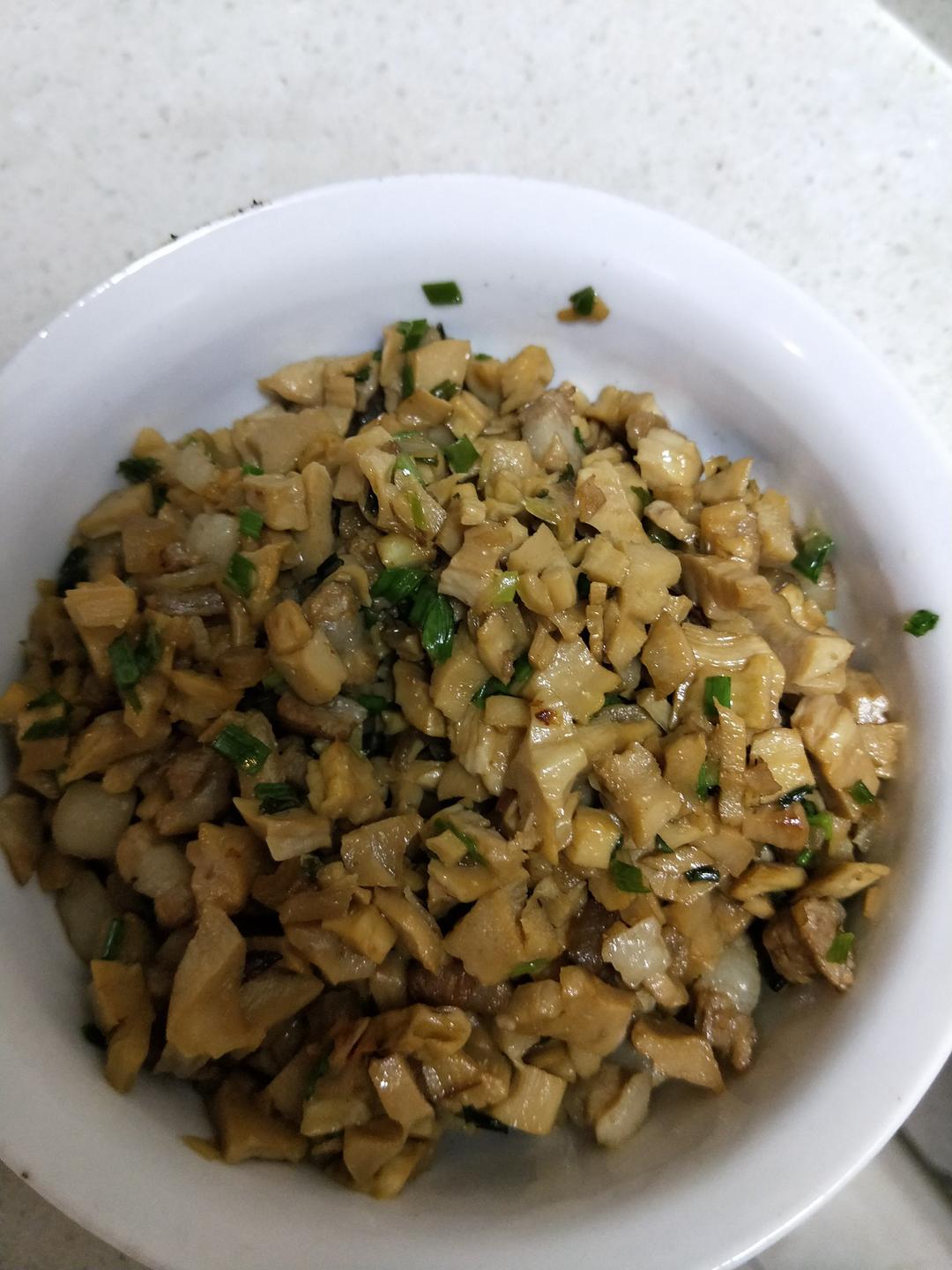 笋干肉末（包子馅）