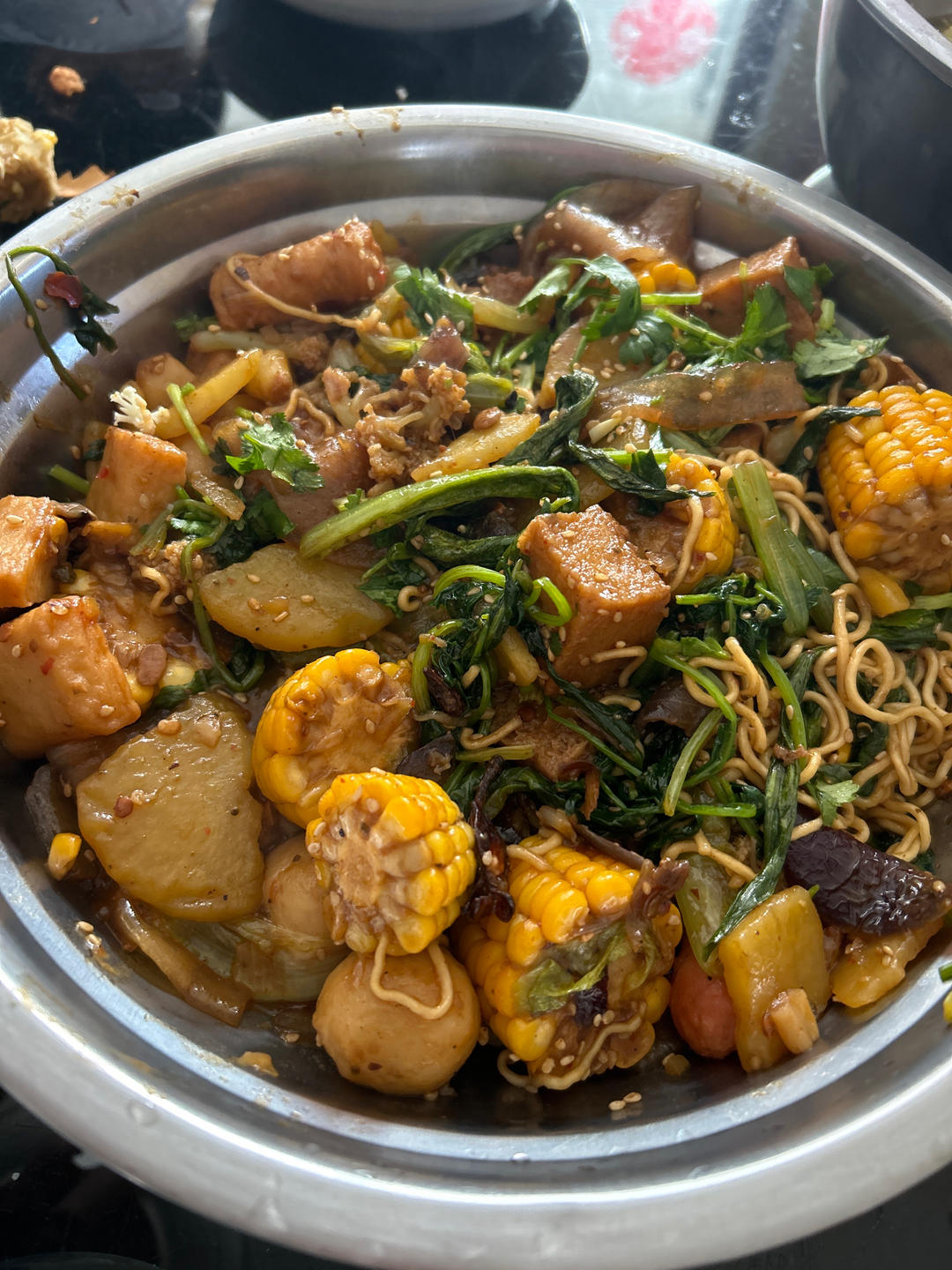 自制麻辣香锅㊙️香辣过瘾