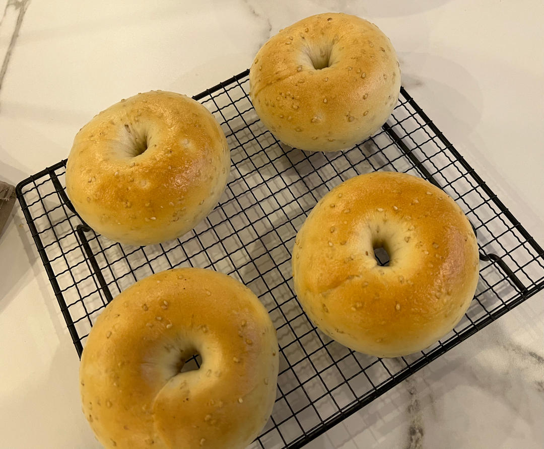 🥯一小时就完成的超快手贝果