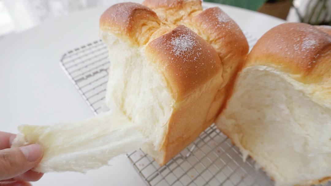 纯奶手撕吐司的做法 步骤1