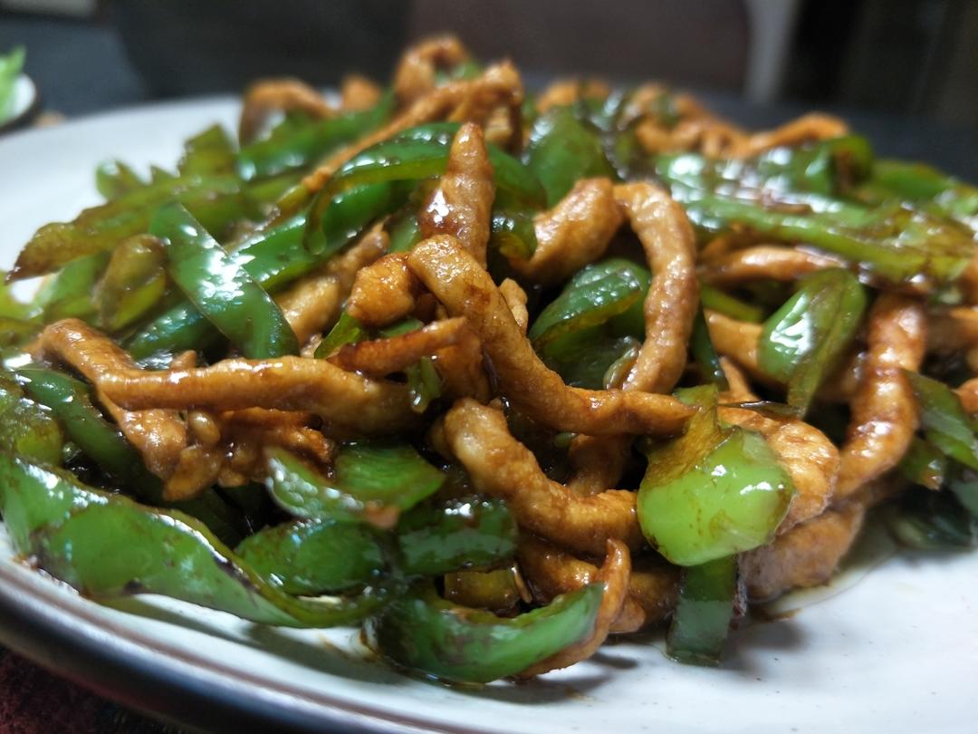 私房青椒肉丝的做法