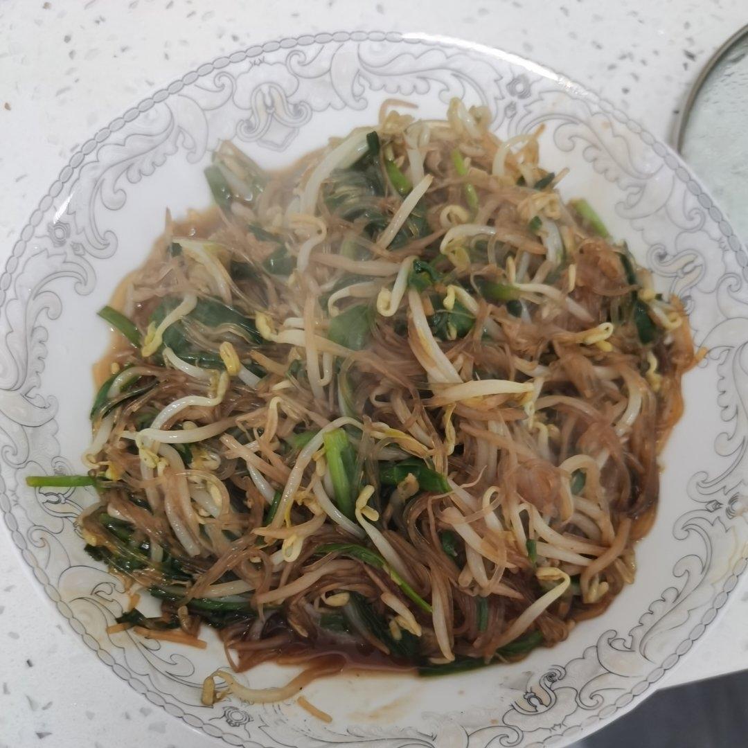 炒合菜～经典的拌饭菜，真的太香了